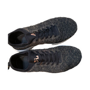 APL Black Sparkly Lightweight Sneaker Shoes